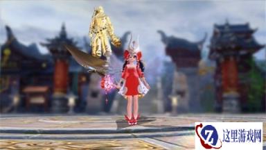 实力即正义 镇魔曲手游大神塑像王城膜拜