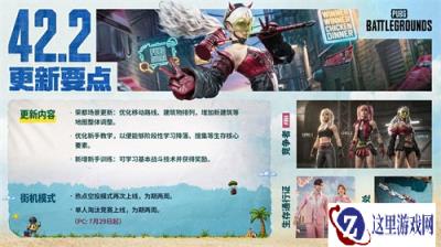 《PUBG》42.2版本更新，多重活动送G币