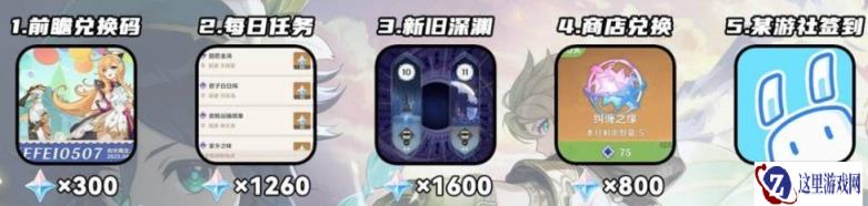 原神5.6下半原石汇总 5.6下半能拿多少抽