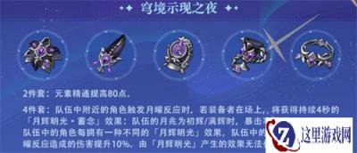 原神6.0穹境示现之夜圣遗物怎么样 6.0穹境示现之夜圣遗物介绍一览