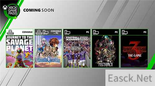 4月Xbox Game Pass游戏公布 《尼尔：机械纪元》加入