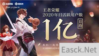 王者荣耀日活跃用户日均1亿，中国自研创造全球历史