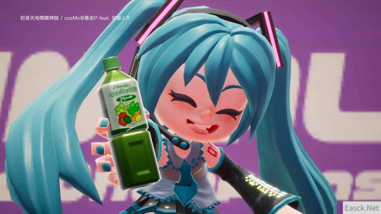 大葱甩起来！泡泡糖忍战联动初音未来预告发布