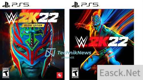 WWE2K22封面遭曝光 游戏将在今年3月发布