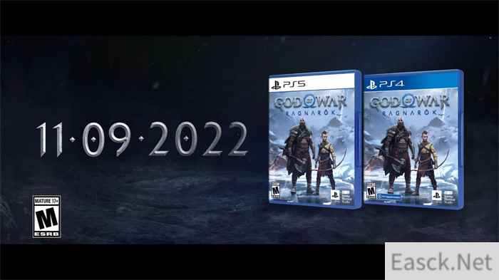 战神：诸神黄昏将于11月9日发售 登陆PS4和PS5