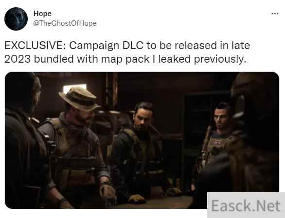 传闻 使命召唤19战役DLC 2023年发售
