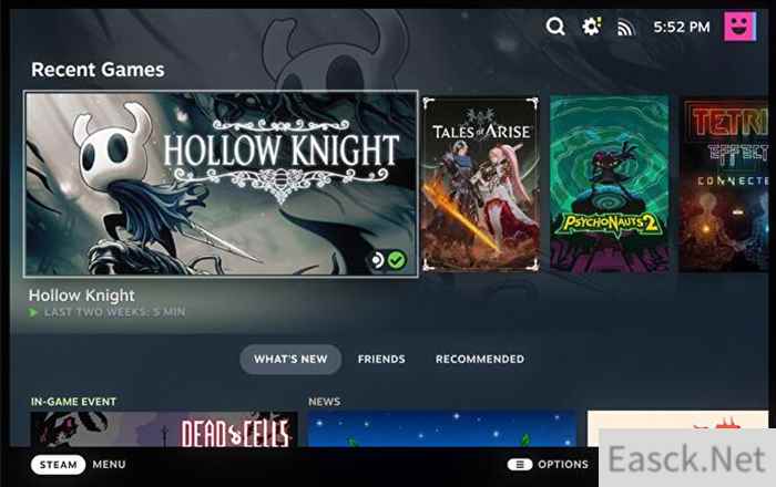 Steam Deck风格 全新Steam大屏幕模式更新现已上线