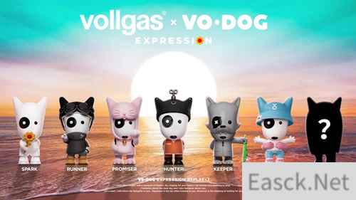 vollgas 德事品牌旗下 VO·Dog 潮玩 将在 2023 潮流艺术玩具展亮相